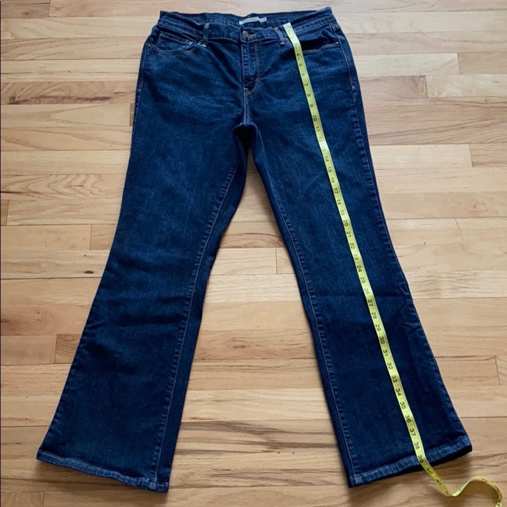 Levi’s 515 Bootcut Dark Blue Jeans | Size 12 - Picture 5 of 7